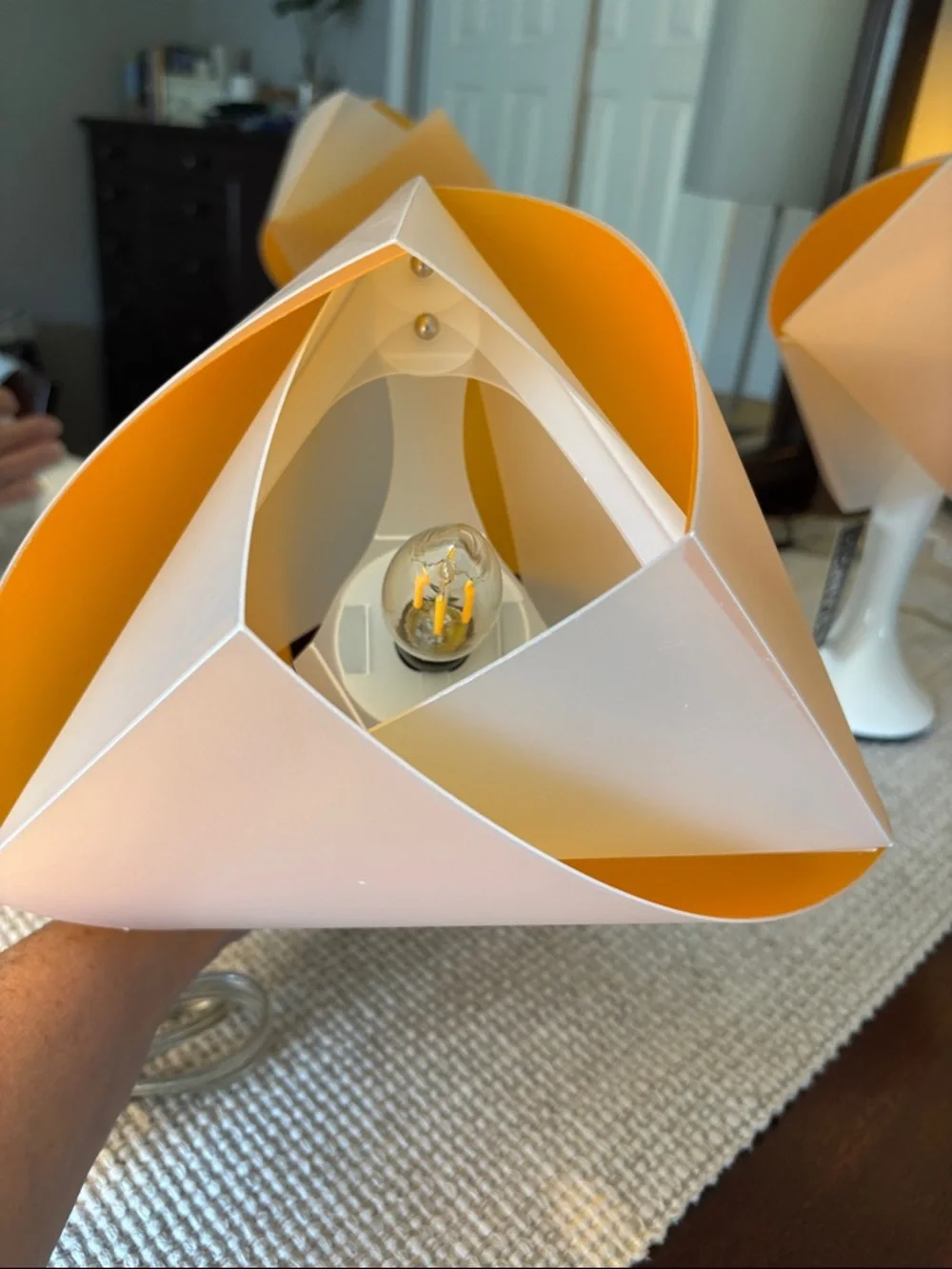 100% Italian made Slamp Gemmy table top lamps!! Uniquely designed!!